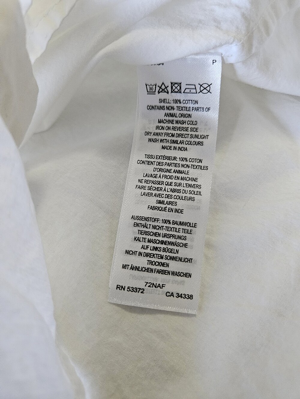 French Connection Embroidered Ruffle Blouse - Size XS - Picture 5 of 11